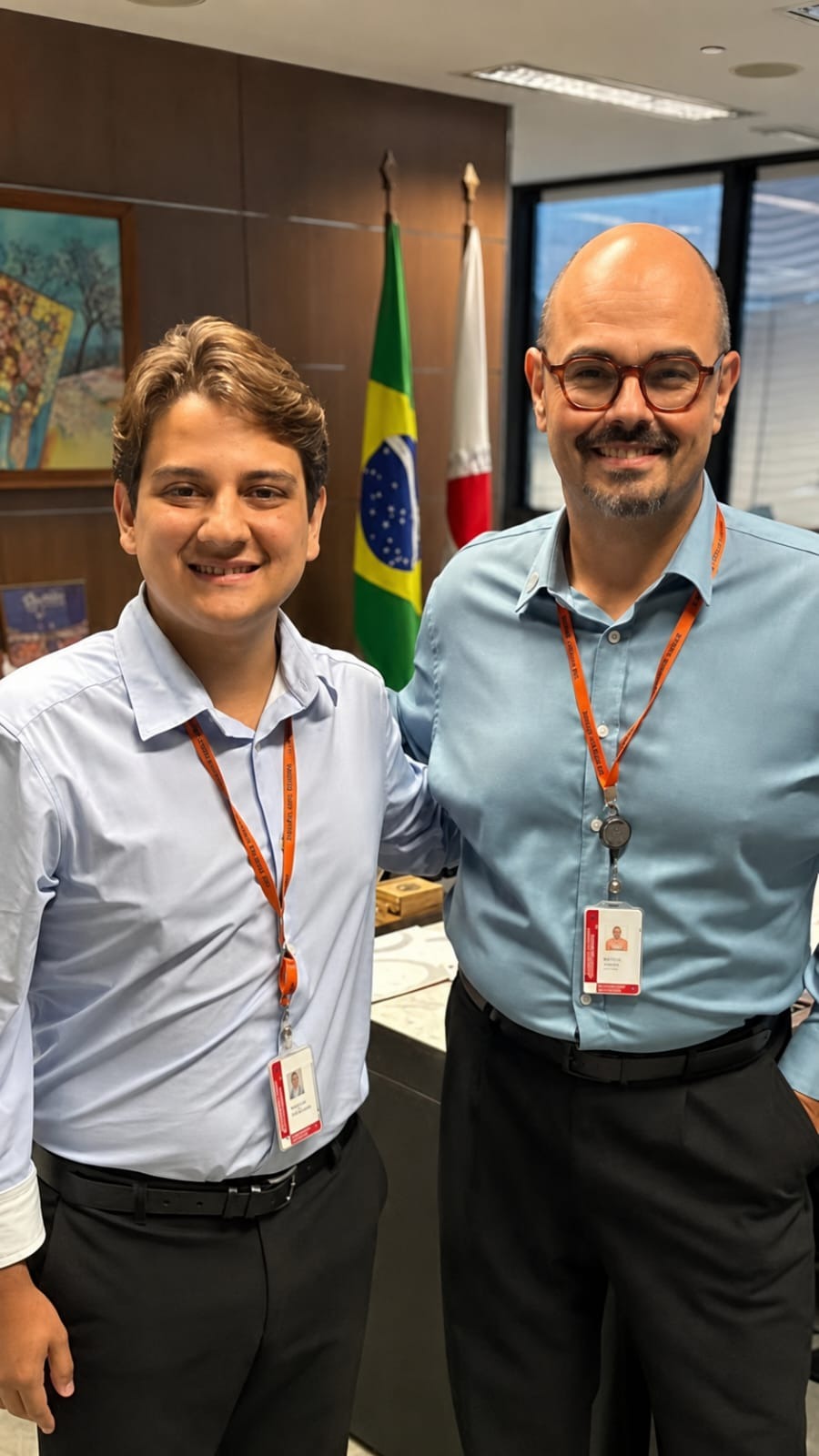 Ao lado do Governador Romeu Zema